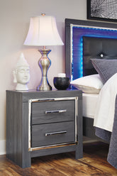 Prime Furniture - Ashley Furniture - Lodanna Bedroom - Five Drawer Chest / Gray - B214-46